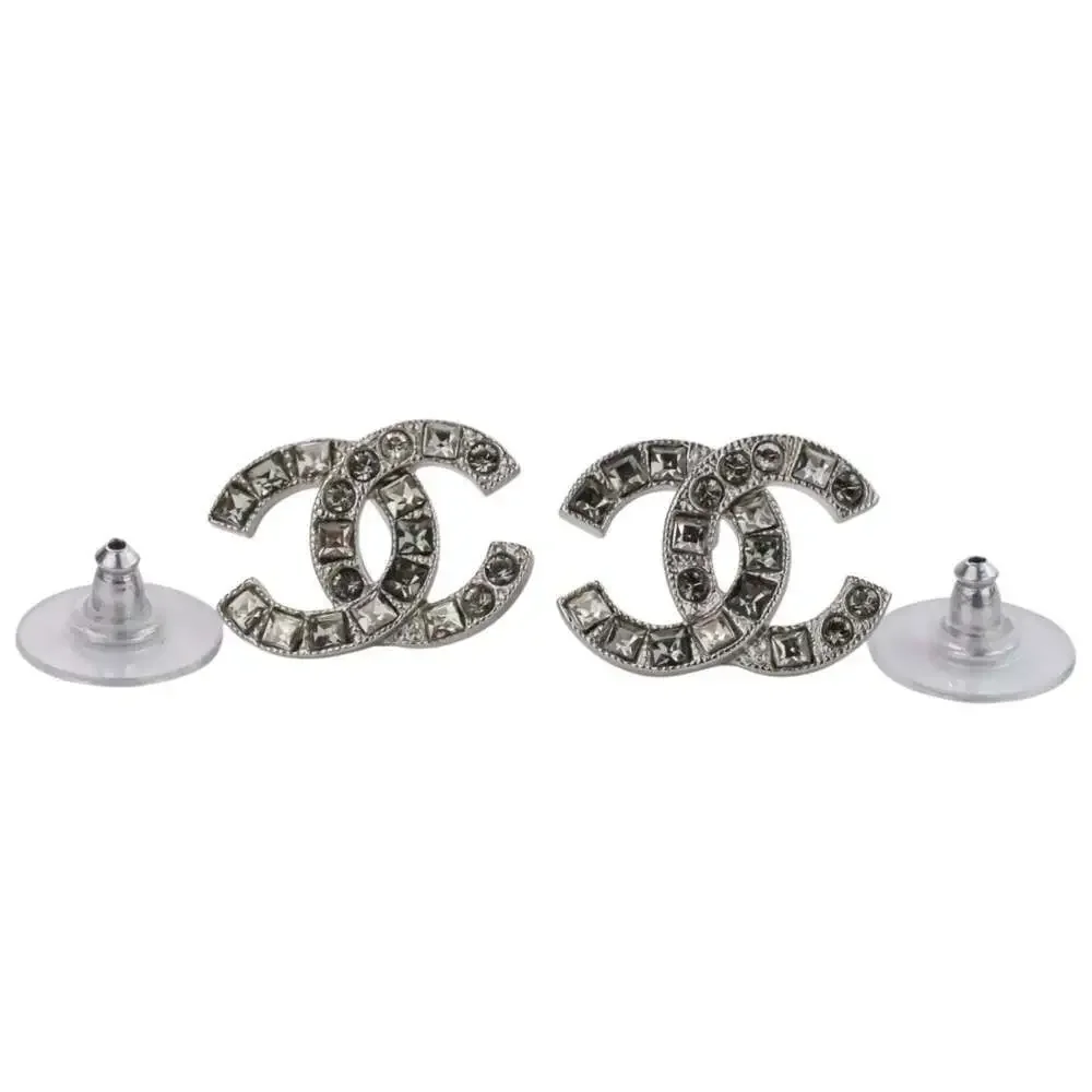 CHANEL silver logo